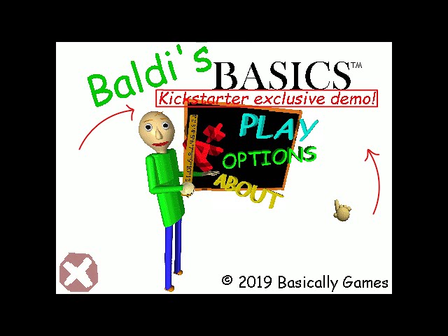 Baldi Basics Kickstarter Exclusive Demo - release date, videos