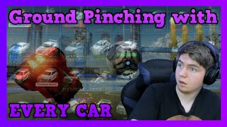 Ground Pinching w/ EVERY CAR in Rocket League! | Part 1