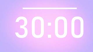 30 minute timer | brown noise for productivity, deep focus, working, studying and relaxing