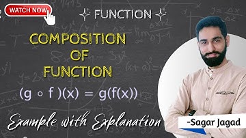 Composite function| composition of function | basics | function