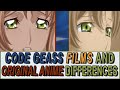 The most important changes from the code geass films to know before watching re surrection