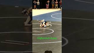 High Crotch From The Girls Prep Wrestling Nationals