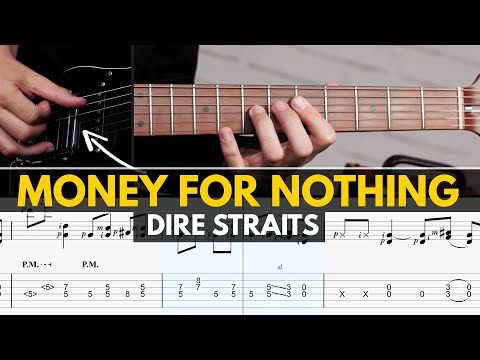 Money For Nothing (Dire Straits) Guitar Lesson (Tabs) With Jose De Castro Jopi 