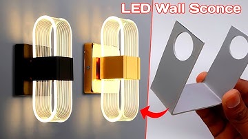 Best Profitable Business ideas How to Make a Professional Work in Home Decoration Modern Wall Lamp10
