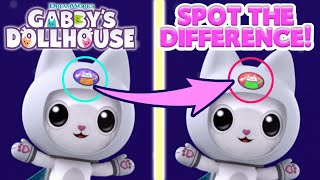 Help Gabby Spot The Difference Learning Game For Kids Gabbys Dollhouse