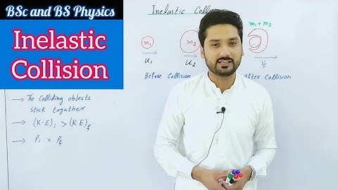 Inelastic collision in one dimension | class 11 Physics | PCTB | Mechanics|lecture 6|BSc|BS physics|