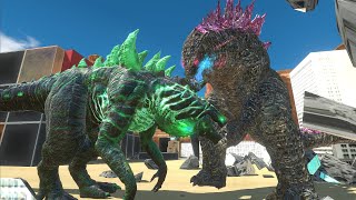 Kaiju Collision: Godzillark vs. Godzilla 2024!  - Animal Revolt Battle Simulator