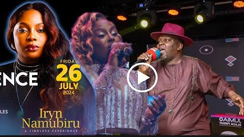 Legendary Ragga Dee Suprises Iryn Namubiru at a Timeless Concert at Serena Hotel 2024