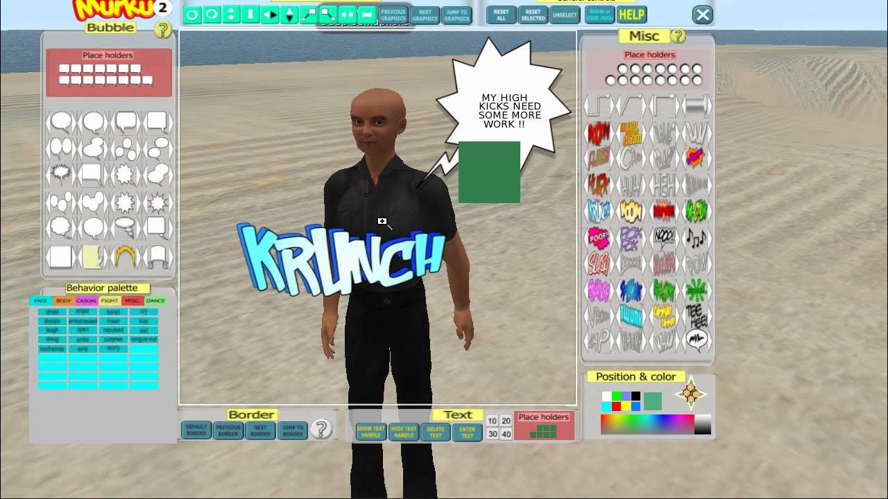 Create comics without drawing Quick overview of Murku2 YouTube