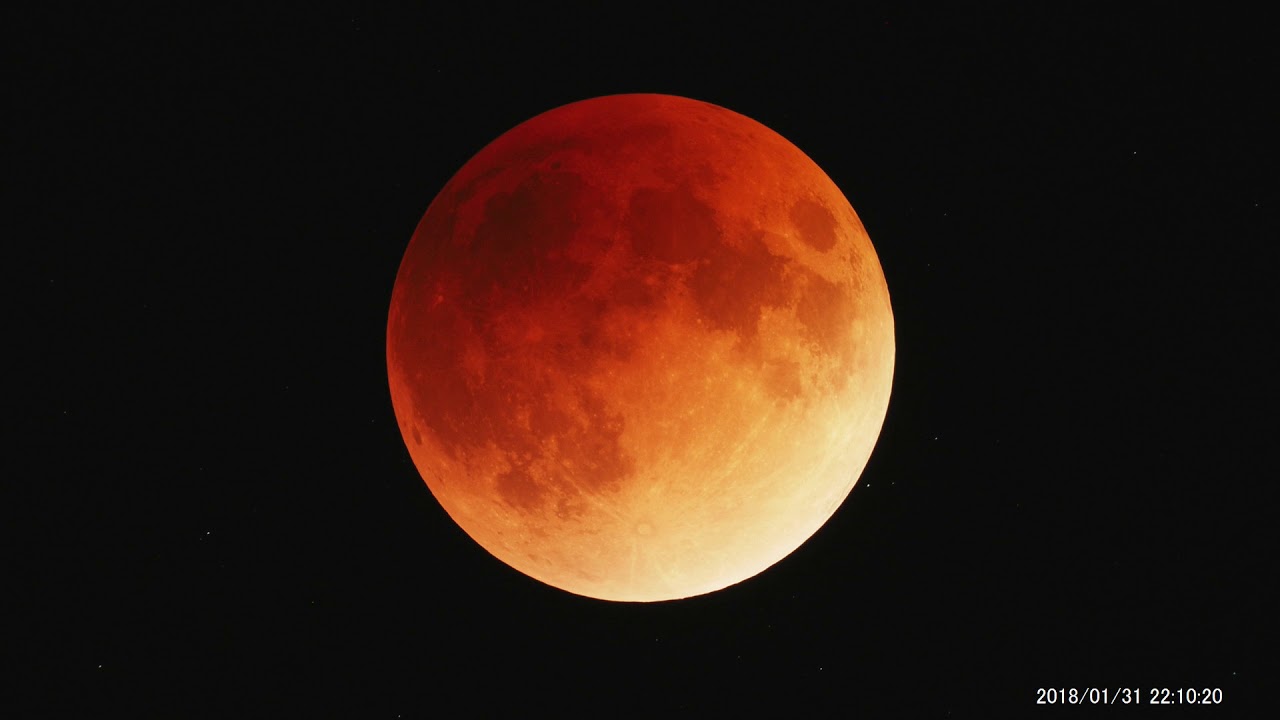 Super Blue Blood Moon 2018 - YouTube