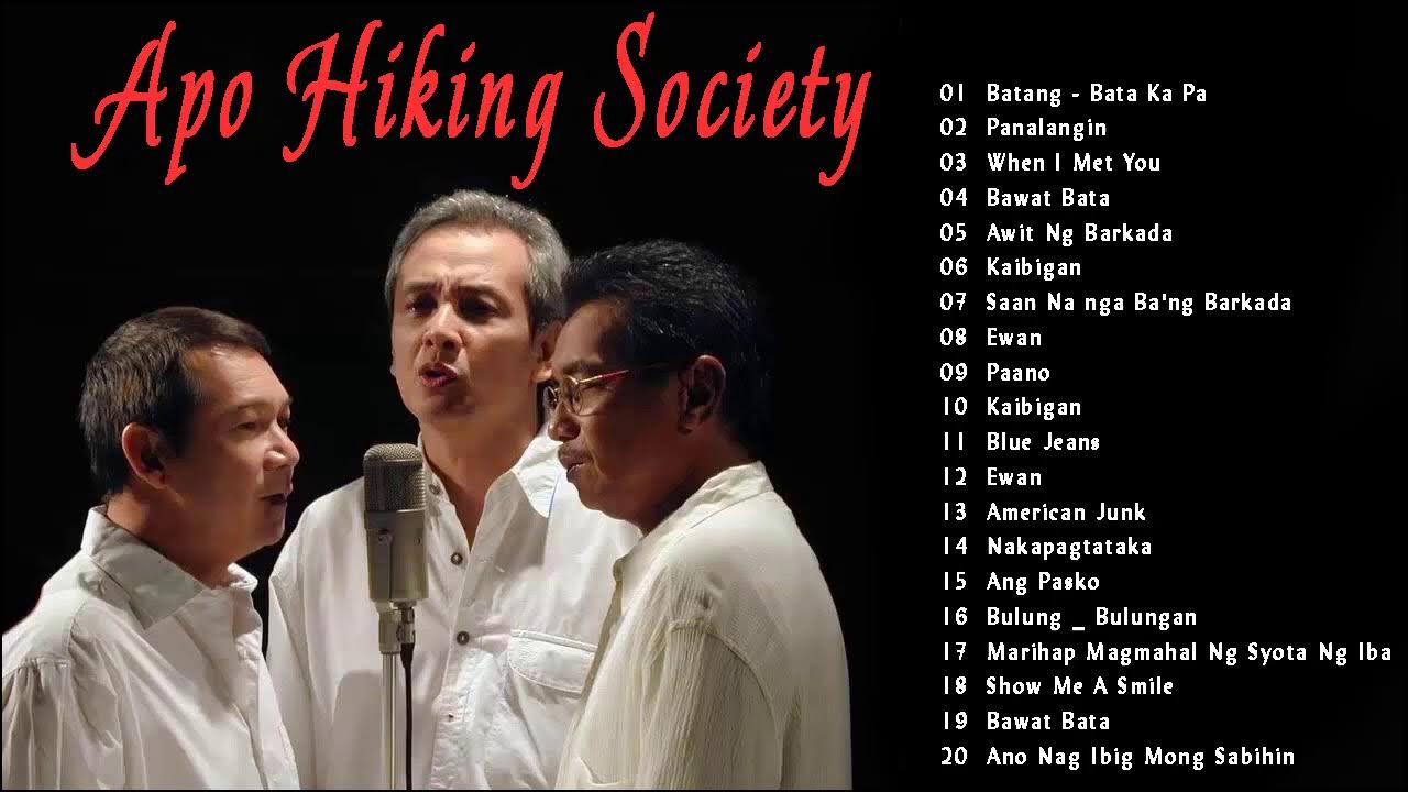 The Greatest Hits Of Apo Hiking Society The OPM Nonstop Songs YouTube