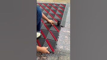 Watch This Interlocking Floor Mat Come Together