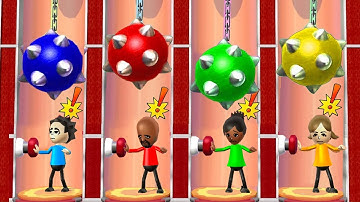 Wii Party MiniGames - Player Vs Matt Vs Sakura Vs Lucia (4 Players,Master Difficulty)