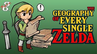 Analyzing and Comparing EVERY Zelda Map  The Theory of Zelda | Super Geek Bros.
