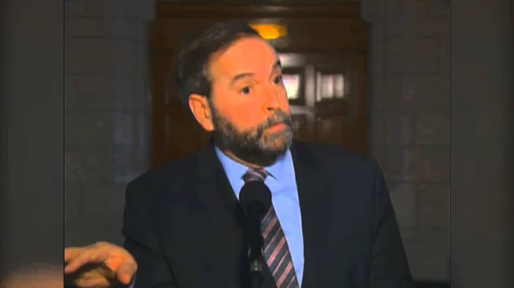 Mulcair Prepared to Work with Trudeau to Form Government After 2015 Election