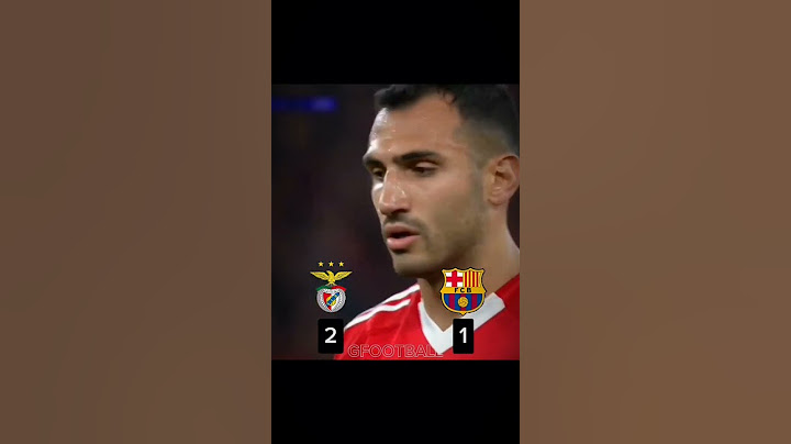 BENFICA VS BARCELONA THE BEST CHAMPIONS LEAGUE MATCH EVER🤯🤯🤯