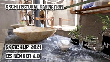 D5 RENDER 2.0 | SKETCHUP 2021 | ANIMATION | TOILET DESIGN | ARCHITECTURE | INTERIOR DESIGN
