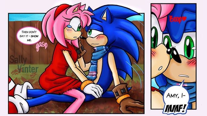 SONIC AND AMY (SonAmy) Comic Dub Compilation 