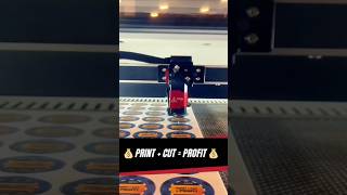 💰 Print + Cut = Profit 💰 UV Printing Meets Laser Cutter