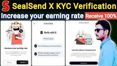 SealSend KYC X Verification | IceOpenNetwork