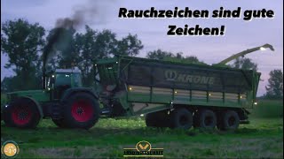 So Geht Grün... Rauchzeichen Sind Gute Zeichen! 😉 Fendt Favorit 8Xx Maishäckslen Landwirtschaft 2023