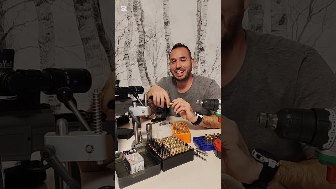 Recarga de munición.