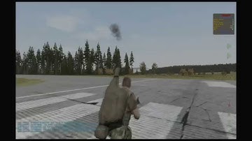 Dayz - Arma 2 - Admin Uses Minigun To Take Down AI Helicopter