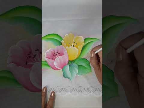 Clase Gratis de Pintura en Tela