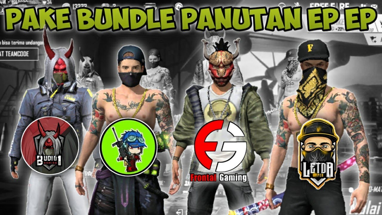 NYAMAR JADI PANUTAN FREE FIRE PAKE BUNDLE FRONTAL GAMING LETDA HYPER CEPCIL BUDI01 GAMING YouTube