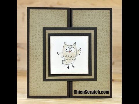 tri fold card youtube