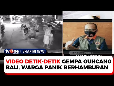 [BREAKING NEWS] Video Detik-Detik Bali Dilanda Gempa Pada Dini Hari Ini | tvOne