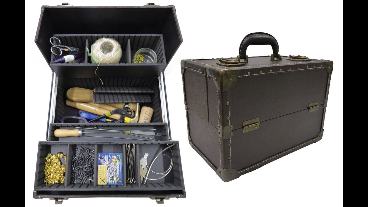 J A Milton's New Luxury Toolbox - Brown