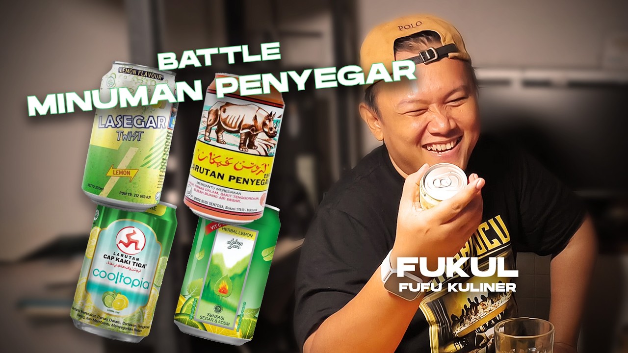 Lasegar Ada Sodanya?! Kaget Nyobain 4 Larutan Penyegar Legend! 😲 - Fufu Fajar Kuliner Ep. 25