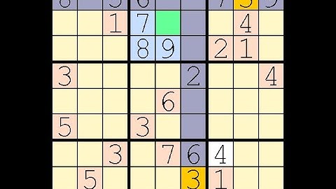 How to Solve Washington Times Sudoku Difficult  August 29, 2023