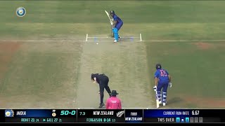 India Vs New Zealand 2023-24 - 3Rd Odi Dramatic Full Match Highlights