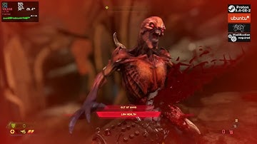 Proton 5.4-GE-2 Steam Linux | Doom Eternal | GTX 1650 | Ubuntu 19.10 | Playable | 60 fps | GamePlay