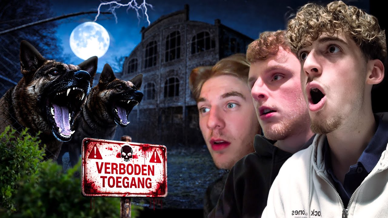 WIJ BEZOCHTEN EEN VERLATEN KOOLMIJN EN WERDEN BEDREIGT DOOR HONDEN!