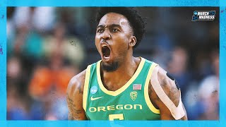 Oregon's Jermaine Couisnard Drops 40 PTS vs. Former Team South Carolina | 2024 March Madness