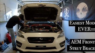 Subaru WRX STI Front Strut Brace Install