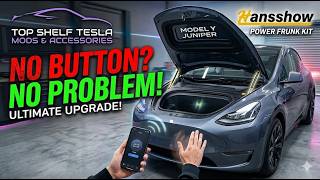 NO Factory Button? NO Problem! 2026 Tesla Model Y Juniper Power Frunk Install (Hansshow)