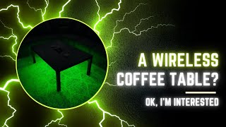 WIRELESS LED Coffee Table | NO WIRES NO BATTERY