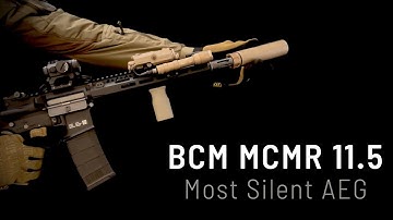 AEG sounds like HPA - BCM 11.5 airsoft build with helical gears