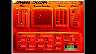 Prosoniq Orange Vocoder Prosoniq Orange Vocoder