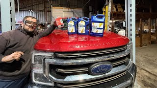 50k miles Shell Rotella T6 oil change on 2022 f250