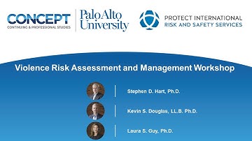Violence using the HCR-20-V3 | Self-paced program with Dr. Stephen Hart, Kevin Douglas, & Laura Guy