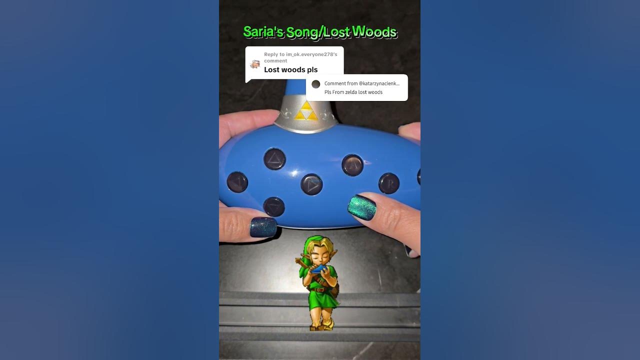 Saria's Song/Lost Woods #zelda #electronicocarina  #ocarinaoftime #lostwoods #sariassong #tloz