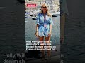 Holly Willoughby stuns in denim shorts as she joins Michael McIntyre cheering on F1 stars  #shorts