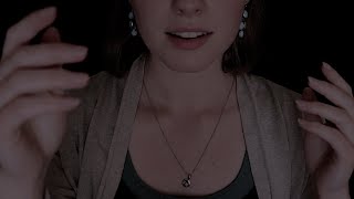 ASMR In the Dark ● Sleepy Personal Attention for Anxiety ● Music \& Rain Sounds