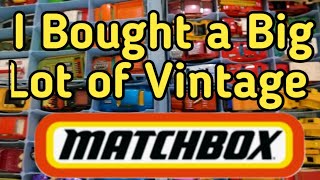 I Bought a Big Lot of Vintage Matchbox