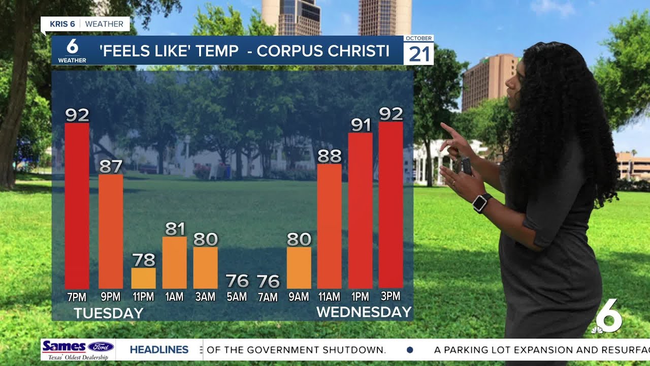 Temperatures continue to stay on the warming trend this week - YouTube